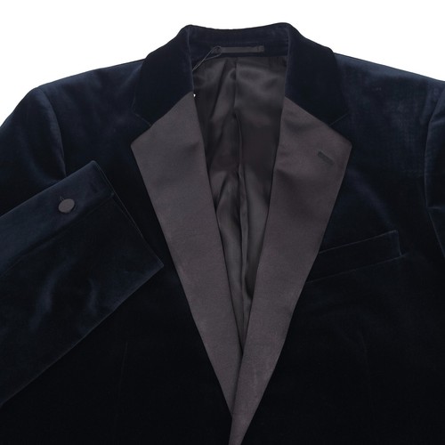 $695 Theory Chambers Baltic Velvet Slim Fit Tuxedo Dinner Jacket Mens Size 38R - Picture 4 of 12