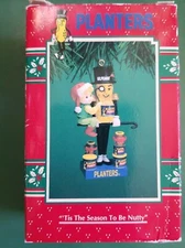MR PEANUT Ornament Tis The Season To Be Nutty Planters Enesco 1996