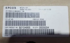 EPCOS / SIEMENS B84299-K56 POWER LINE FILTER (1 PIECE) (R3S13.7)