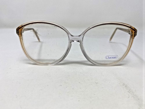 Charmant Eyeglasses Frames 4621N 54-14-135 Tan/Crystal Full Rim D943