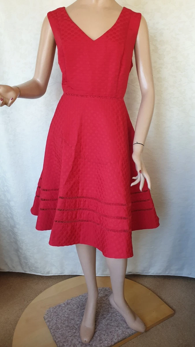 red dress size 16