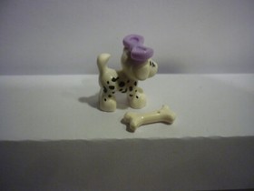 Lego 1x Animal Dog Puppy Small Baby Dalmatian Friends Cookie 93088pb04