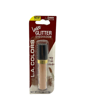 L.A Colors Loose Glitter Eyeshadow, C30684 Rock - n - Roll