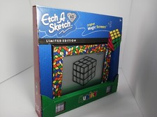 NEW Etch A Sketch Rubiks Cube 60th Anniversary Limited Edition Drawing Toy