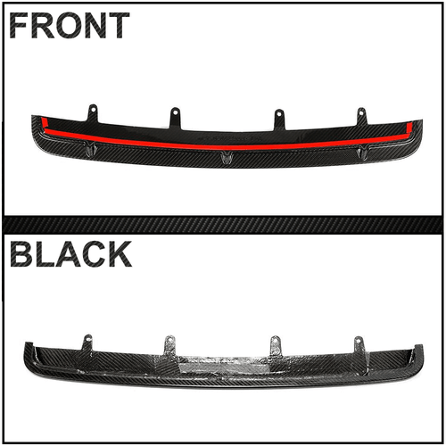 Fit for BMW F90 M5 Sedan 2018-20 Real Carbon Fiber Front Bumper Lip Chin Spoiler - Picture 12 of 13