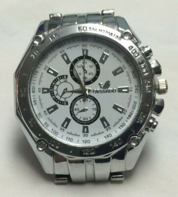 New old stock Orlando mens chronograph style watch, great quality - M1821