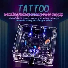 Tattoo Machine Power Supply 3A Foot Free Tattoo Power Transformer Display Screen