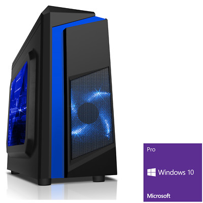 Ultraschneller AMD Heimgaming Computer Desktop PC 2 TB Radeon 16 GB Windows 10 F3B