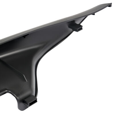Rear Bumper Cover; Matte Black (21-23 F-150 w/o Factory Dual Exhaust