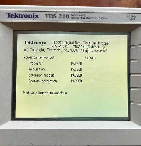 Tektronix TDS210 60MHz Oscilloscope. READ FIRST!! - Picture 13 of 18