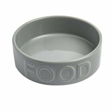 Park Life Designs 5.25" Small Pet Bowl  Classic Food Grey 