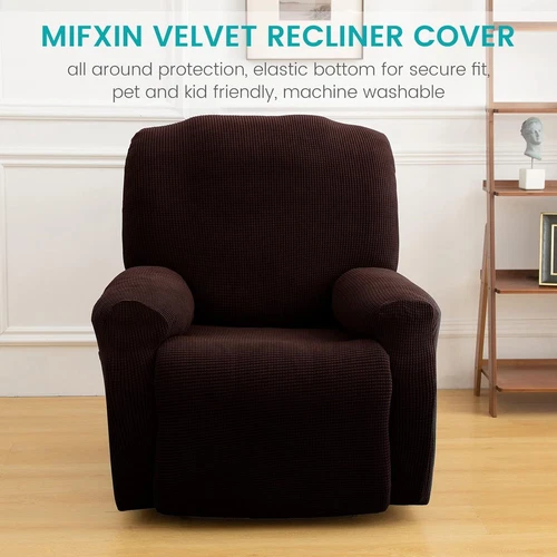 Elastischer Relaxsessel 1-Sitzer Sofa Bezug Schoner Liegesessel Bezug Schoner - Bild 24 von 56