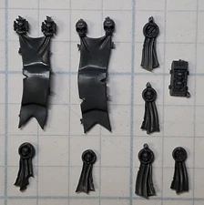 Warhammer 40k Space Marine Bits Venerable Dreadnought Litanies & Purity Seals 