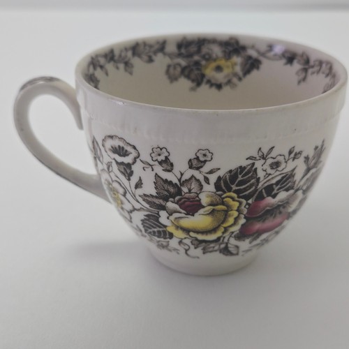 1 Salisbury Teacup Alfred Meakin Brown Staffordshire England - Picture 3 of 7