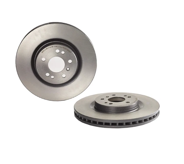 Rotores dianteiros e traseiros com conjuntos de pastilhas de freio e sensores para 2006-2013 Mercedes-Benz BREMBO - Imagem 2 de 4