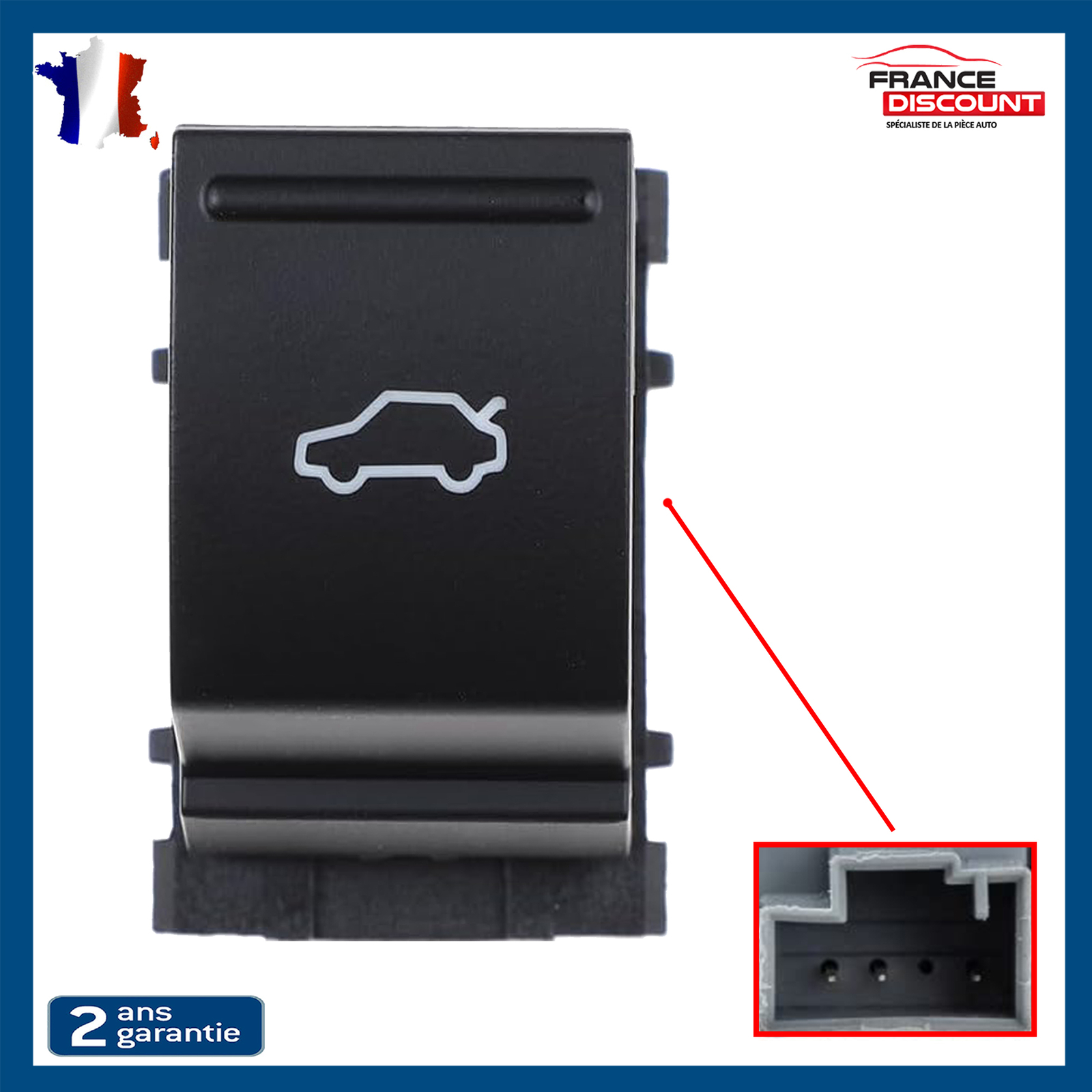 Knopf ÖFfnung FüR Kofferraum Nuckel FüR Vw Jetta Iv Polo Scirocco Iii --image