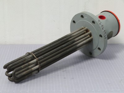 WATLOW FONA18A13W FLANGE IMMERSIBLE HEATING 480 V 2 KW 3 PH T196914