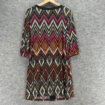 h&m long black dress Blue Printed Sheath Evening Dress (Enfocus)