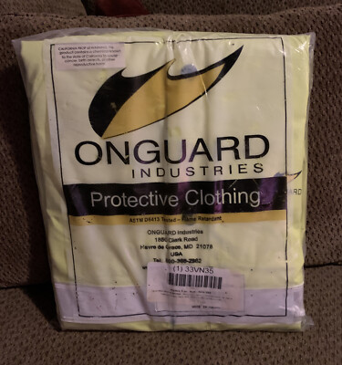 Small 3pc Ongard  Protective Clothing PVC Jacket/Bib Overall/Hood