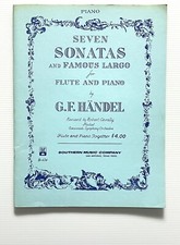 Seven Sonatas and Famous Largo for Flute and Piano by GF Handel SC