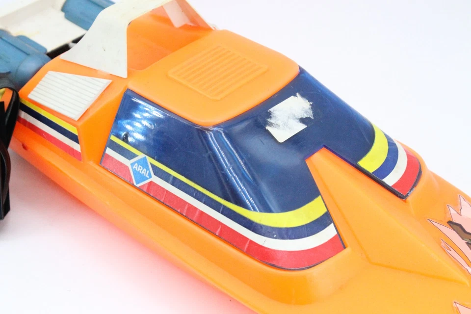 Comet Aral Speed Boot Fernlenkboot DDR Fernbedienung Spielzeug MS-Toy 70er Jahre - Bild 2 von 4