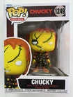 Funko Pop! Movies #1249 Chucky W Axe Horror Vinyl Figure 2024 Slight Damage Box