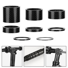 Carbon Fiber Front Fork Washer Set Lightweight and Enduring Smooth Edge