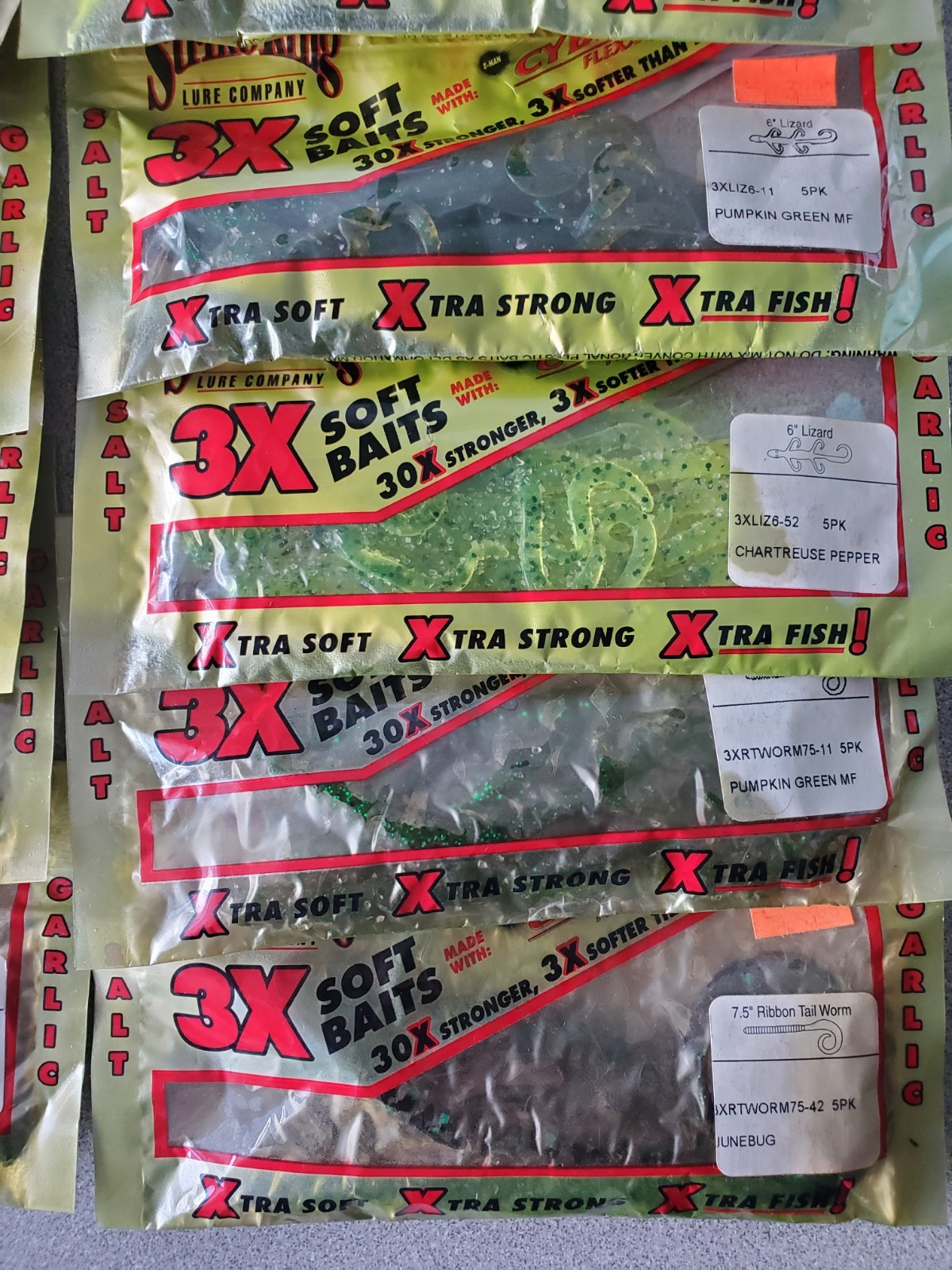 Strike King Fishing Lures Cyber Flexxx Super Floating Lot of 14 pks - Image 4