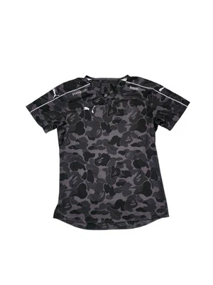 BAPE × Puma Shirt Mens Medium Camo BAPE FC Soccer Jersey Dry Cell