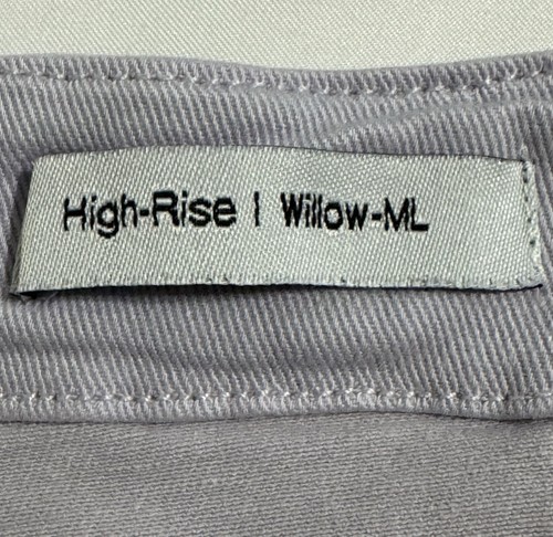 Lola Jeans Womens 36 Wide Leg High Rise Cargo Pockets Purple Lavender Lagonlook - Picture 8 of 9