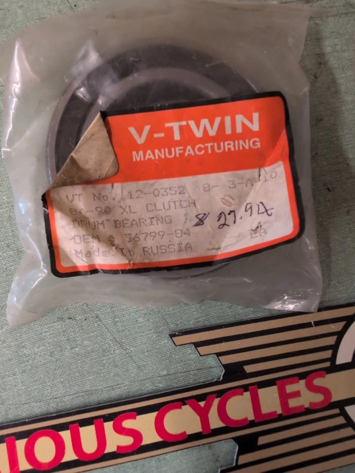 Cojinete de tambor de embrague para Harley Davidson de V-Twin Foto 2 de 3