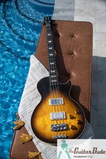Gibson Les Paul Standard Bass 1995 Vintage Sunburst Bartolini Active Pro Setup