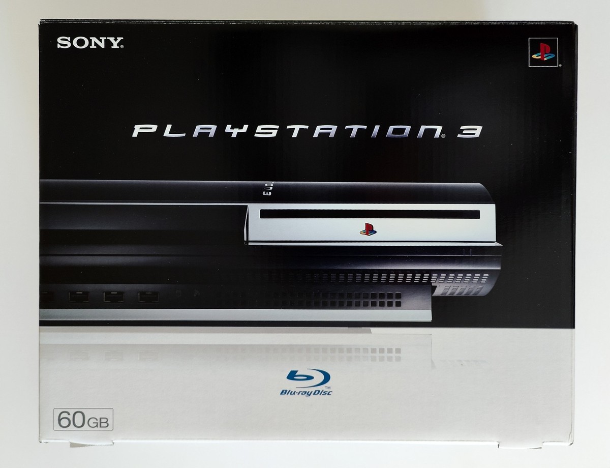 Sony PlayStation 3 Launch Edition 60GB Piano Black Console (CECH