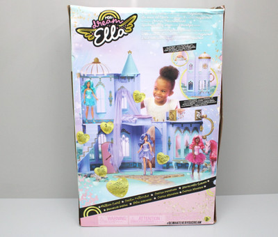 MGA Dream 578123EUC Ella Royal Castle Puppenschloss, Lila, zusammenklappbar Neu