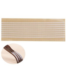 100 PCS Clear Silicone Rubber Non-Slip Hanger Grips for Wood Hangers Strips