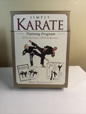 Simply Karate Training Program Mark Richardson 30 Flash Cards DVD B&N Box Set