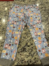 New Cuddl Duds Tea Long Sleeve Lightweight Stretchy 2pc Pajamas Sz Med