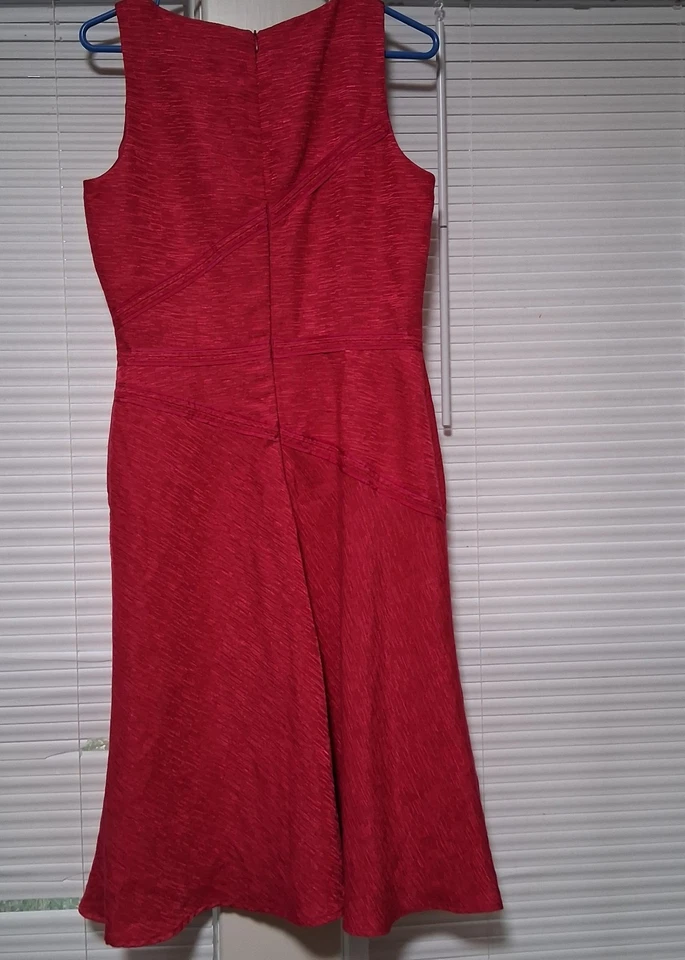 David Meister Women's Sleeveless Lined Backzip Dress Size 8 - Image 2 of 4