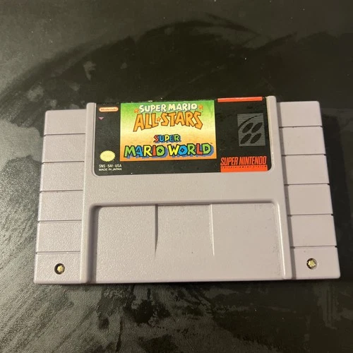 Super Mario All-Stars + Super Mario World (SNES)
