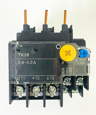 FUJI ELECTRIC TK26-2P8TN Thermisches Überlastrelais 2,8-4,2A (3 Stück)
