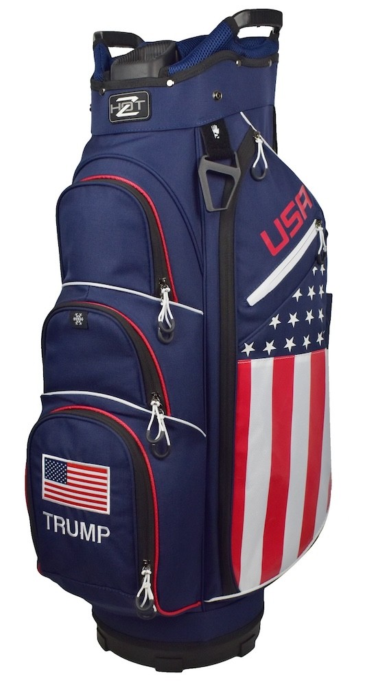 New Hot-Z Golf Flag Cart Bag USA TRUMP