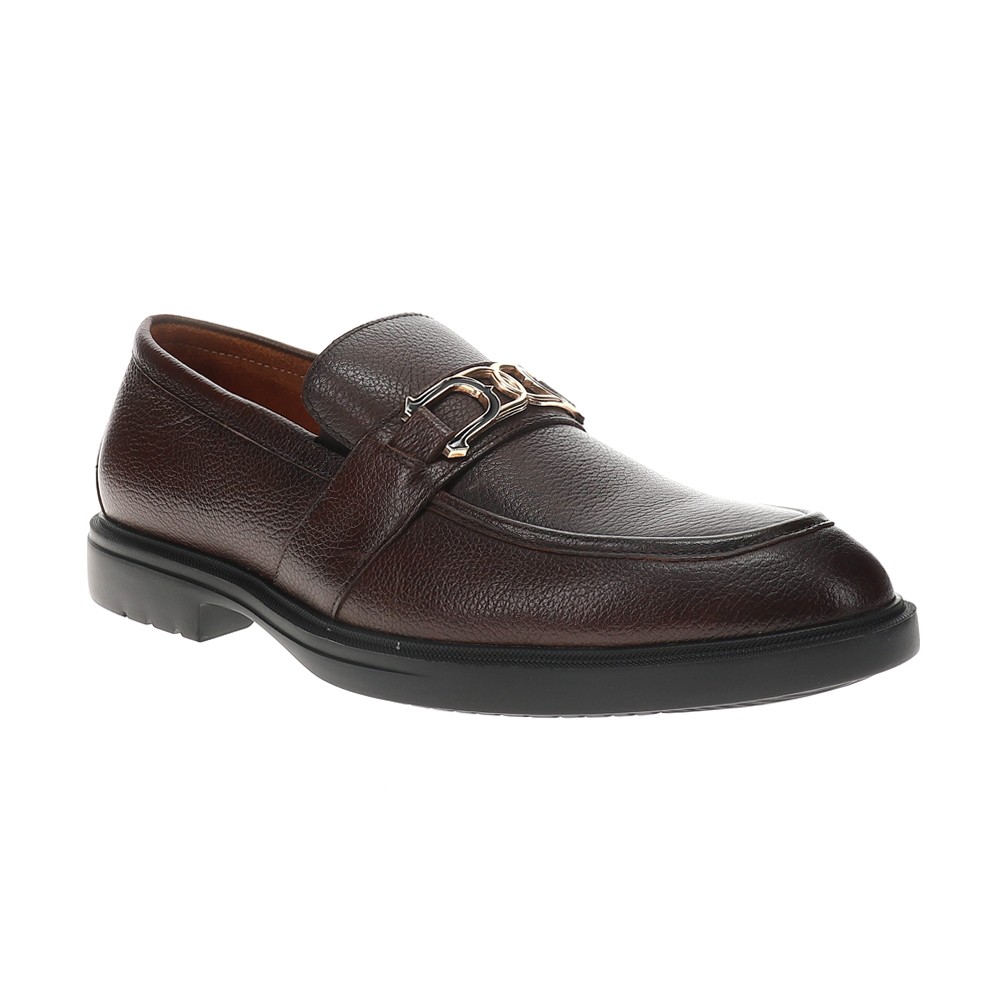 Stacy Adams Shoes Todridge Moc Toe Bit Slip On Brown Tumbled Size 12 — photo 2