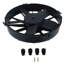 12" Pusher Fan VA01-AP70/LL-36S 30102025 for SPAL 5 Straight Blades 12V