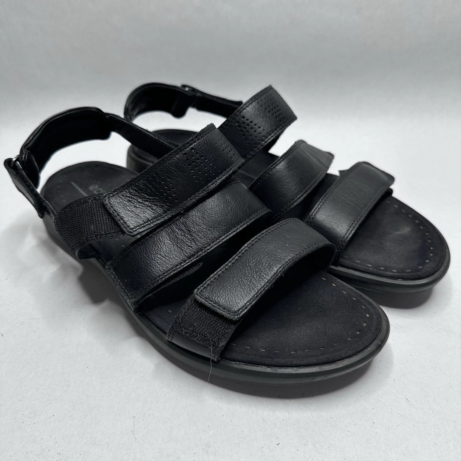 ECCO Soft 5 sandali in pelle con cinturino facile da donna US 11 11 5 42 EU scarpe