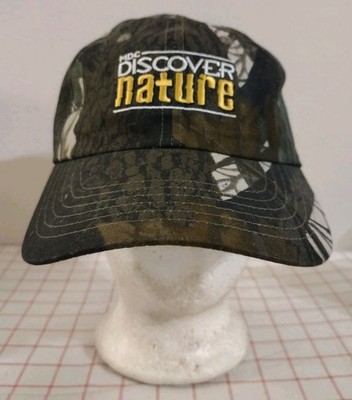 MDC Discover Nature Camo Cap Hat Green Mens Womens Adjustable Embroidered