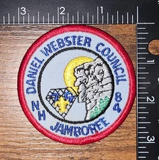 Daniel Webster Council Diamond Jubilee Jamboree 1984 BSA Patch