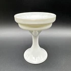 Vintage Westmoreland White Milk Glass Fairy Lamp Light Pedestal BOTTOM BASE ONLY