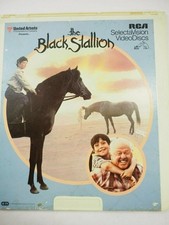The Black Stallion RCA Selectavision Video Disc CED 1981 RCA 01409