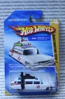 2010 Hot Wheels NEW MODELS white GHOSTBUSTERS ECTO-1 025/240 Free Ship