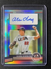 2023 Panini USA Stars & Stripes Alexander Clemmey Foil Autograph #050/100!!!